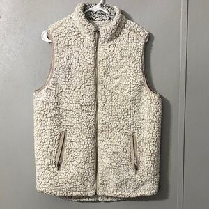 Thread & Supply Cream Sherpa Vest